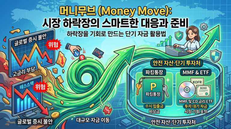 증시 변동성에 빚투 멈춤, FIRE족의 현금성 자산(파킹통장·MMF) 활용 전략